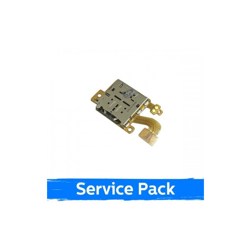 Lanksčioji jungtis skirta Samsung T976 / T970 Tab S7 Plus SIM kontakto / plata (Service Pack)
