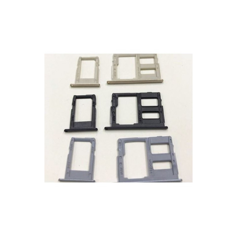 SIM tray for Samsung J330 2017 J3 SIM + MicroSD card tray black (2 SIM)
