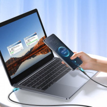 USB Kabelis Joyroom 'S-1060M12' juodas 'Type-C' 100cm (iki 6A) USB Kabelis Joyroom 'S-1060M12' juodas 'Type-C' 100cm (iki 6A)