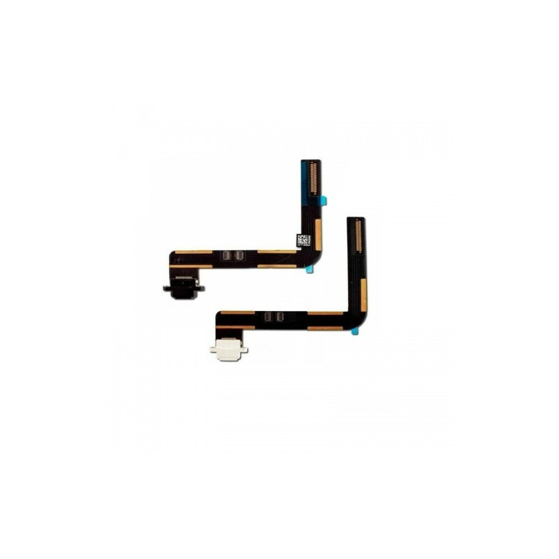 Charging port for iPad Air / iPad 9.7'' / iPad 9.7'' 2018 with flexible connector / White / OEM
