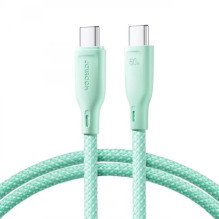 USB Kabelis Joyroom 'SA34-CC3' žalias 'Type-C / Type-C' 100cm (iki 60W)