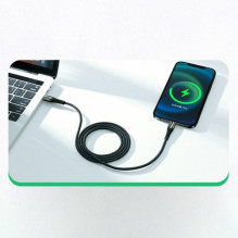 USB Cable Joryoom 'S-1224K2' black 'Type-C / Lightning' 120cm (up to 20W) USB Cable Joryoom 'S-1224K2' black 'Type-C / Lightning' 120cm (up to 20W)