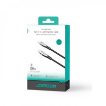 USB Cable Joyroom 'SA27-CL3' black 'Type-C / Lightning' 120cm (up to 30W)