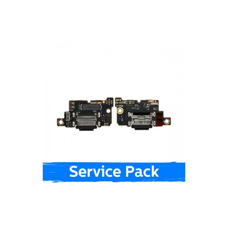 Charging port for Xiaomi Poco F3 / Mi 11i with flexible connector / wide (Service Pack)