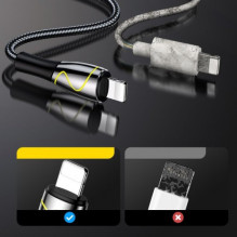 USB Cable Joyroom 'Mermaid' black 'Lightning' 120cm USB Cable Joyroom 'Mermaid' black 'Lightning' 120cm