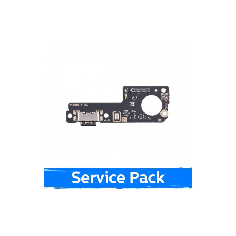 Charging port for Xiaomi Redmi 13 / Poco M6 with flexible connector / wide (Service Pack)