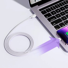 USB Kabelis Joyroom 'S-AL012A14' baltas 'Lightning' 120cm USB Kabelis Joyroom 'S-AL012A14' baltas 'Lightning' 120cm
