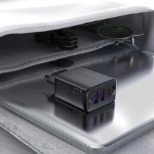 Charger Acefast 'A57' black 35W (PD / 2xQC3.0)