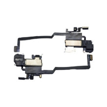 Lanksčioji jungtis skirta iPhone XS su viršutiniu garsiakalbiu (ausine) ir šviesos davikliu