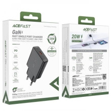 Charger Acefast 'A65' black (PD20W)