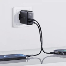 Charger Acefast 'A9' black 40W (2xPD) Charger Acefast 'A9' black 40W (2xPD)