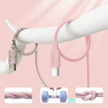 USB Cable Joyroom 'S-1030M13' pink 'Lightning' 100cm