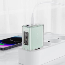 Įkroviklis Acefast 'GaN' pilkas 65W (2xPD / 1xQC3.0) Įkroviklis Acefast 'GaN' pilkas 65W (2xPD / 1xQC3.0)