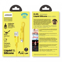 USB Cable Joyroom 'S-1224N2' yellow 'Lightning' 120cm