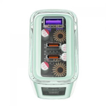 Įkroviklis Acefast 'GaN' pilkas 65W (2xPD / 1xQC3.0) Įkroviklis Acefast 'GaN' pilkas 65W (2xPD / 1xQC3.0)