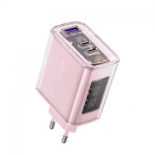 Įkroviklis Acefast 'GaN' pilkas 65W (2xPD / 1xQC3.0) Įkroviklis Acefast 'GaN' pilkas 65W (2xPD / 1xQC3.0)