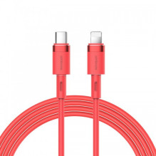 USB Cable Joyroom 'S-1224N9' red 'Type-C / Lightning' 120cm (up to 20W)