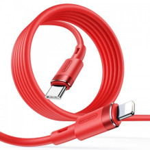 USB Kabelis Joyroom 'S-1224N9' raudonas 'Type-C / Lightning' 120cm (iki 20W) USB Kabelis Joyroom 'S-1224N9' raudonas 'Type-C / Lightning' 120cm (iki 20W)