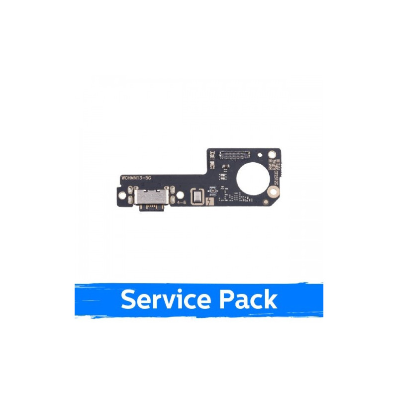 Krovimo lizdas skirtas Xiaomi Redmi Note 13 5G su lanksčiąja jungtimi / plata (Service Pack)