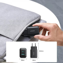 Charger Joyroom 'JR-TCF13' black 25W (PD / QC3.0)