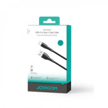 USB Kabelis Joyroom 'SA32-AC3' juodas 'Type-C' 100cm (iki 3A) USB Kabelis Joyroom 'SA32-AC3' juodas 'Type-C' 100cm (iki 3A)
