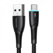 USB Cable Joyroom 'SA32-AC3' black 'Type-C' 100cm (up to 3A) USB Cable Joyroom 'SA32-AC3' black 'Type-C' 100cm (up to 3A)