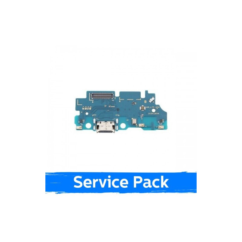 Krovimo lizdas skirtas Samsung A165 A16 4G su lanksčiąją jungtimi / plata (Service Pack)