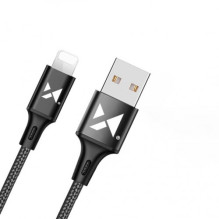 USB Kabelis Wozinsky 'WUC-L2B' juodas 'Lightning' 200cm USB Kabelis Wozinsky 'WUC-L2B' juodas 'Lightning' 200cm