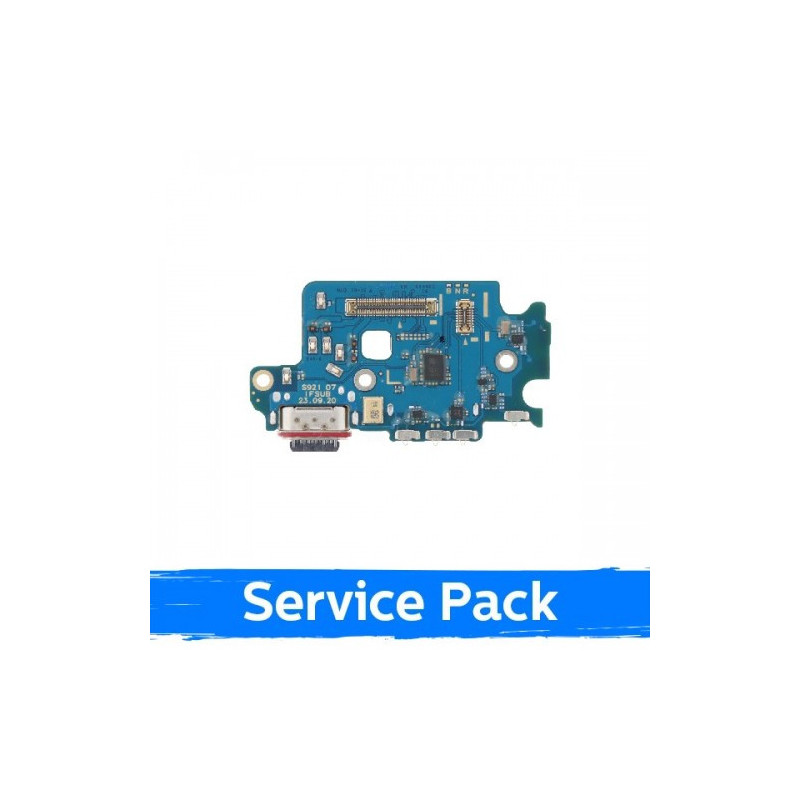 Charging port for Samsung S921 S24 with flex connector / flat (Service Pack)