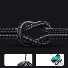 USB Kabelis Joyroom 'S-UC027A12' mėlynas 'Type-C' 120cm USB Kabelis Joyroom 'S-UC027A12' mėlynas 'Type-C' 120cm
