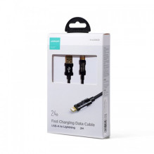 USB Kabelis Joyroom 'S-UL012A20' juodas 'Lightning' 200cm (iki 20W) USB Kabelis Joyroom 'S-UL012A20' juodas 'Lightning' 200cm (iki 20W)