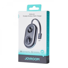 External battery Joyroom 'JR-W09' black 2500mAh (Wireless Charge) + integrated Type-C cable