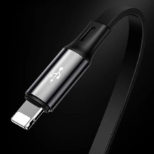 USB Cable Baseus '3in1' black 35cm / 120cm USB Cable Baseus '3in1' black 35cm / 120cm