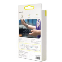 USB Cable Baseus '3in1' black 35cm / 120cm USB Cable Baseus '3in1' black 35cm / 120cm