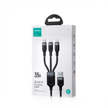 USB Cable Joyroom '3in1 / S-1T3018A18 ' black 120cm