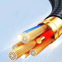 USB Cable Joyroom '4in1 / S-1T4018A18 ' black 120cm USB Cable Joyroom '4in1 / S-1T4018A18 ' black 120cm