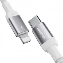 USB Cable Joyroom 'S-CL020A10' white 'Type-C / Lightning' 120cm (up to 20W) USB Cable Joyroom 'S-CL020A10' white 'Type-C / Lightning' 120cm (up to 20W)