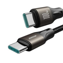 USB Kabelis Joyroom 'SA25-CC5' juodas 'Type-C / Type-C' 120cm USB Kabelis Joyroom 'SA25-CC5' juodas 'Type-C / Type-C' 120cm