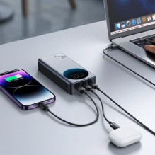 Išorinė baterija Joyroom 'JR-PBF04' juoda 65W 20000mAh (PD / QC3.0)