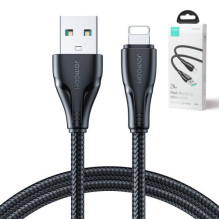 USB Kabelis Joyroom 'S-UL012A11' juodas 'Lightning' 200cm USB Kabelis Joyroom 'S-UL012A11' juodas 'Lightning' 200cm