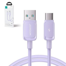USB Kabelis Joyroom 'S-AC027A141P' violetinis 'Type-C' 120cm USB Kabelis Joyroom 'S-AC027A141P' violetinis 'Type-C' 120cm