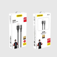 USB Kabelis Dudao 'L22L' pilkas 'Lightning' 100cm (iki 30W) USB Kabelis Dudao 'L22L' pilkas 'Lightning' 100cm (iki 30W)