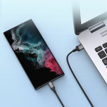 USB Kabelis Joyroom 'S-UC027A10' juodas 'Type-C' 120cm (iki 3A)