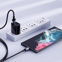 USB Cable Joyroom 'S-UC027A10' black 'Type-C' 120cm (up to 3A)