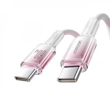 USB Kabelis Joyroom 'S-A42' baltas 'Type-C / Type-C' 120cm (iki 60W)