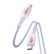 USB Kabelis Joyroom 'S-A42' baltas 'Type-C / Type-C' 120cm (iki 60W)