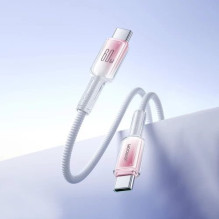 USB Kabelis Joyroom 'S-A42' baltas 'Type-C / Type-C' 120cm (iki 60W)