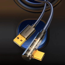 USB Cable Joyroom 'S-UC027A6' (90' angle) black 'Type-C' 120cm USB Cable Joyroom 'S-UC027A6' (90' angle) black 'Type-C' 120cm