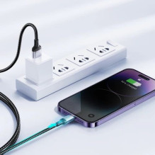 USB Kabelis Joyroom 'S-UL012A10' juodas 'Lightning' 120cm USB Kabelis Joyroom 'S-UL012A10' juodas 'Lightning' 120cm