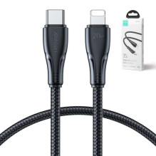 USB Kabelis Joyroom 'S-CL020A11' juodas 'Type-C / Lightning' 120cm (iki 20W) USB Kabelis Joyroom 'S-CL020A11' juodas 'Type-C / Lightning' 120cm (iki 20W)